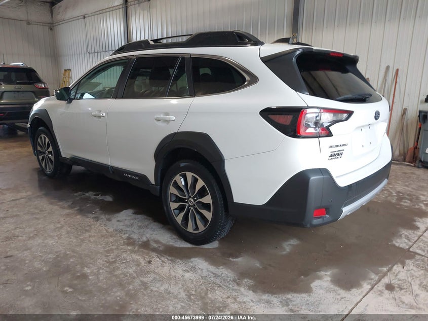 Vin: 4s4btancxp3165776, lot: 46172599, subaru outback limited 20233