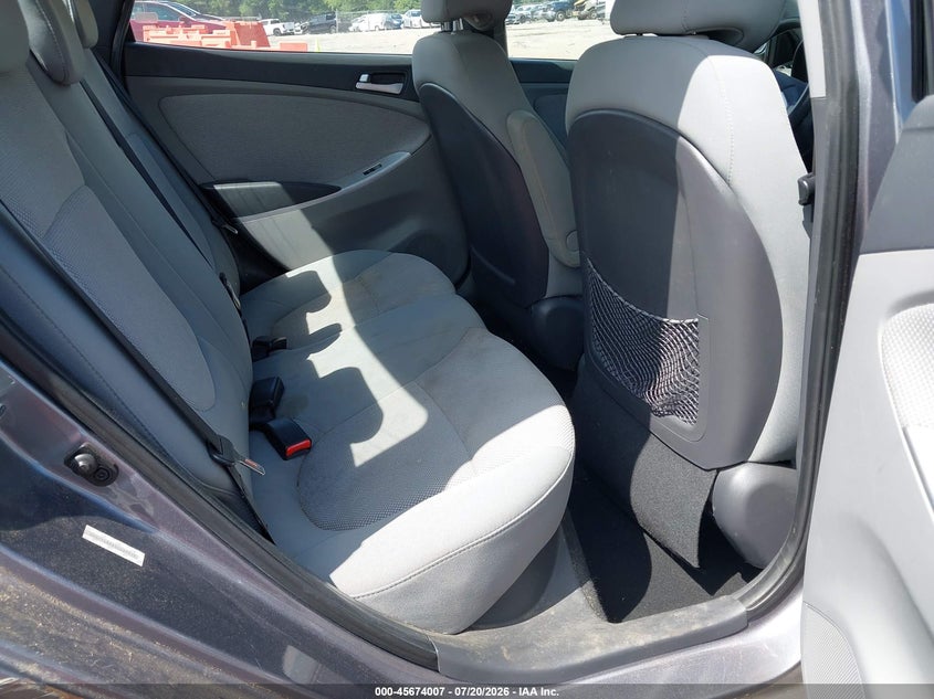 2013 Hyundai Accent Gls VIN: KMHCT4AE6DU477113 Lot: 45674007