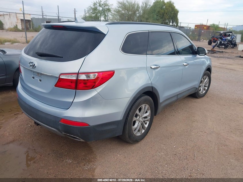 2013 HYUNDAI SANTA FE auction photo 4
