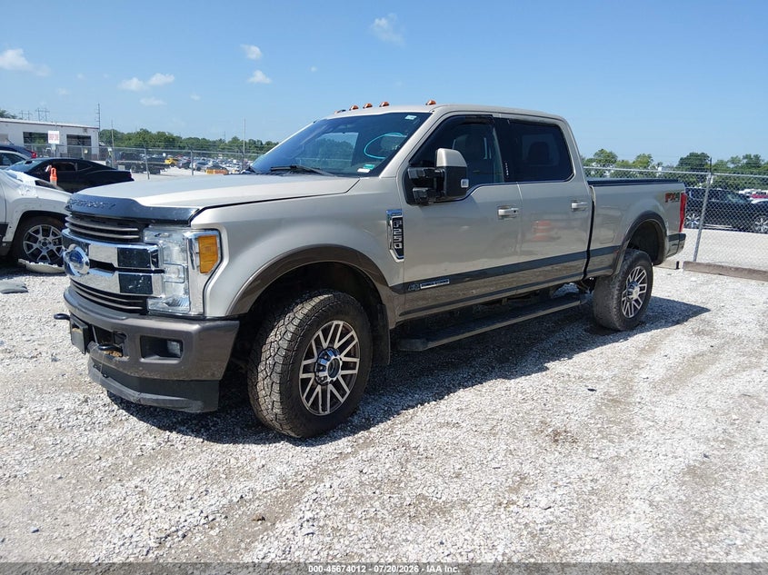2017 Ford F250, Удар спереду, IAAI, VIN 1FT7W2BT0HEF30483 — фото 2