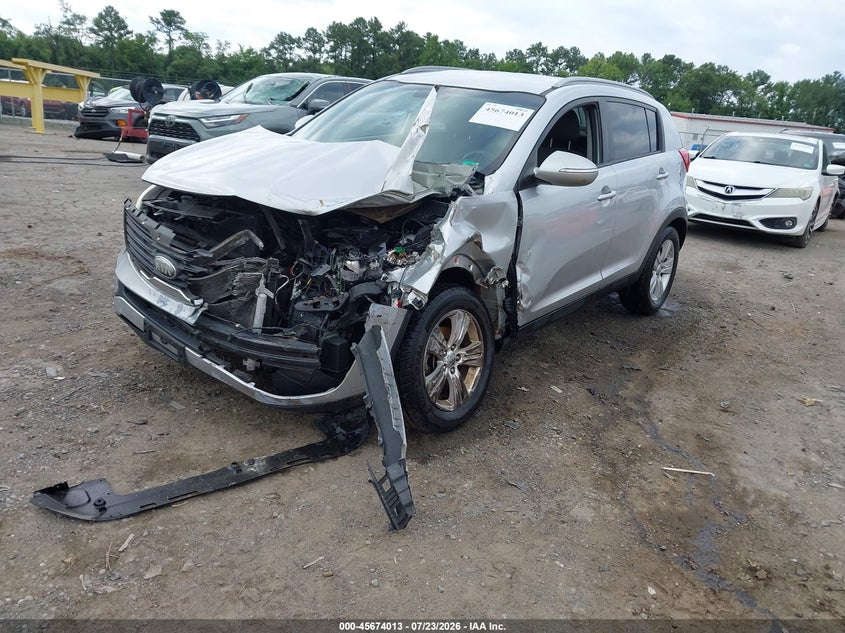 Vin: kndpb3a20d7428951, lot: 46172613, kia sportage lx 20132