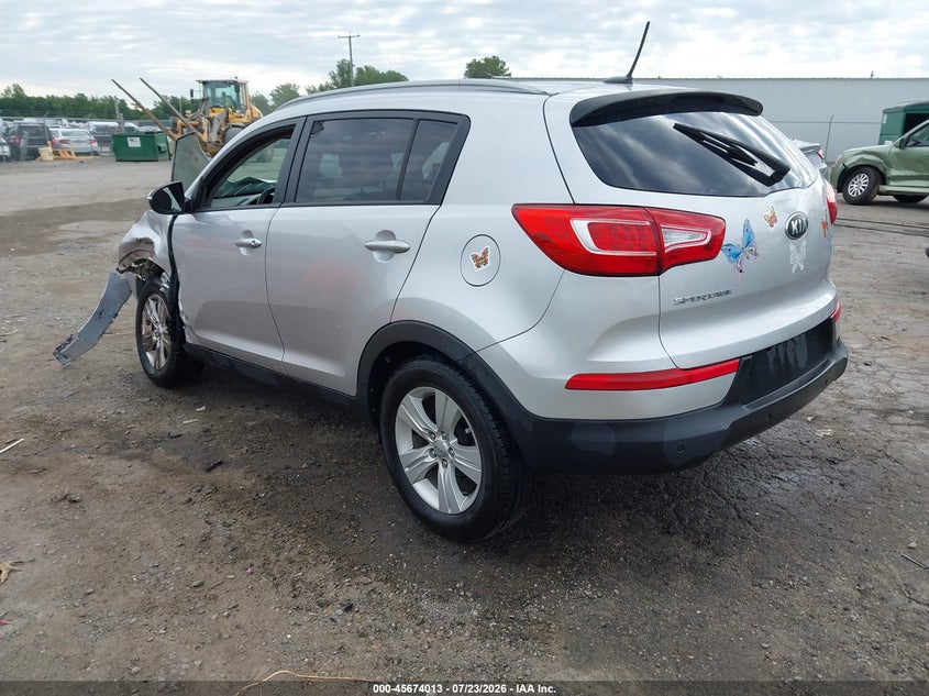 Vin: kndpb3a20d7428951, lot: 46172613, kia sportage lx 20133