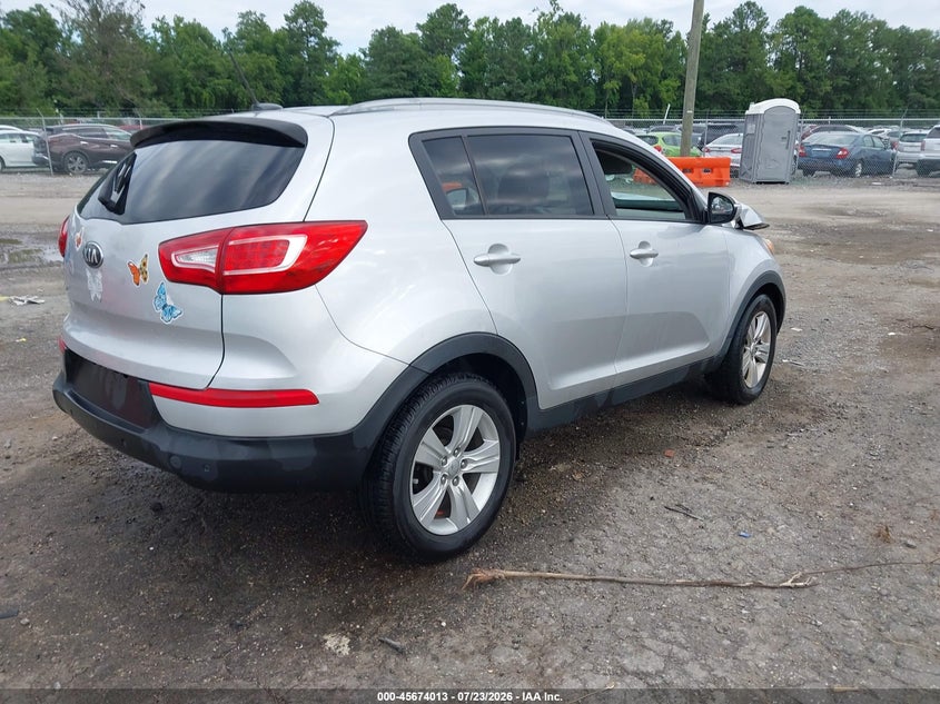Vin: kndpb3a20d7428951, lot: 46172613, kia sportage lx 20134
