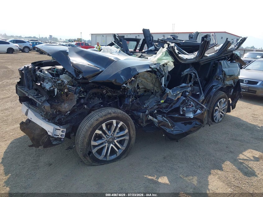 Vin: jtevb5br7s5002323, lot: 46172628, toyota 4runner hybrid limited 20252