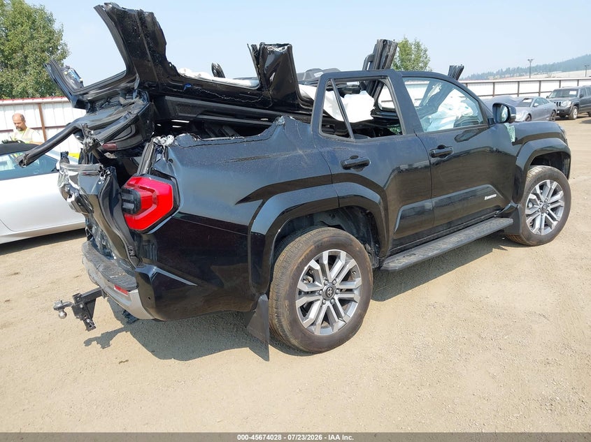 Vin: jtevb5br7s5002323, lot: 46172628, toyota 4runner hybrid limited 20254