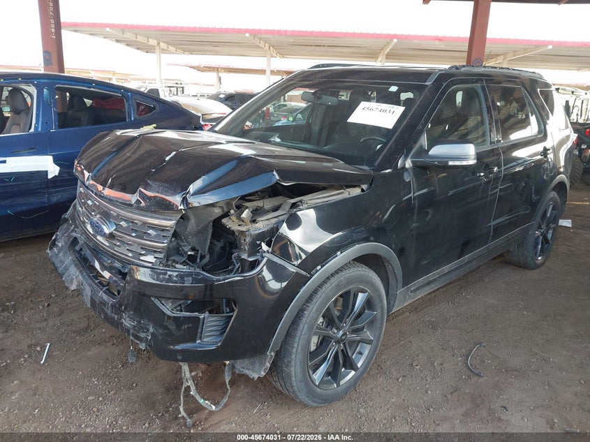 Vin: 1fm5k7d84jga80710, lot: 46172631, ford explorer xlt 20182