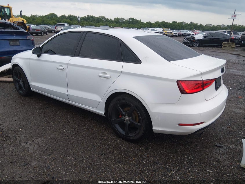 Vin: waub8gff3g1070518, lot: 46172637, audi a3 2.0t premium 20163