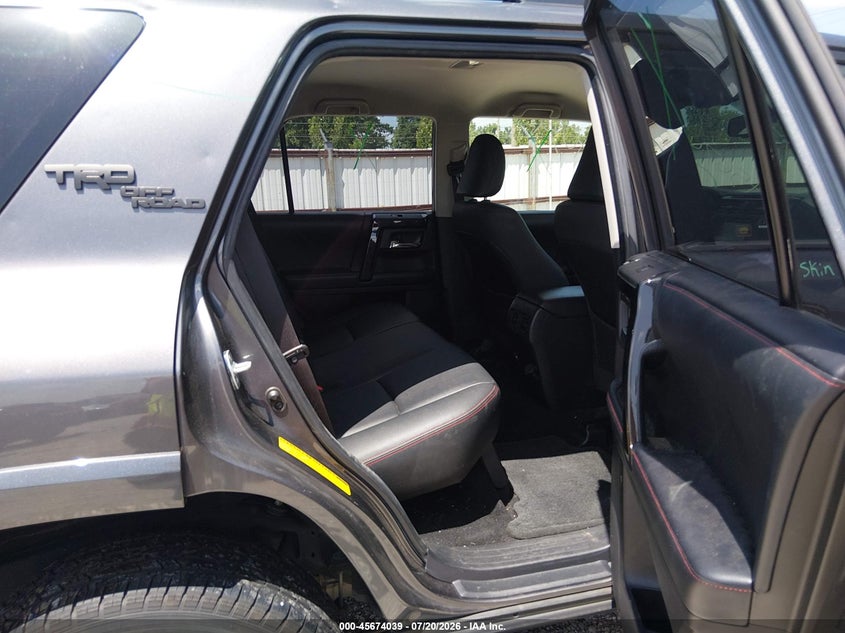 2019 Toyota 4Runner Trd Off Road Premium VIN: JTEBU5JR0K5631324 Lot: 45674039