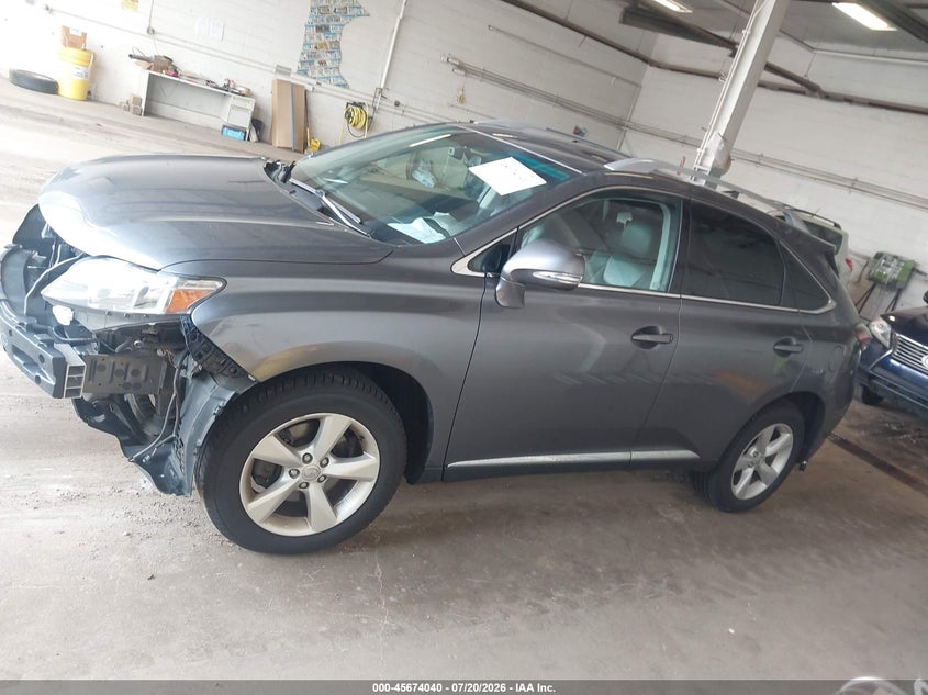 2012 Lexus Rx 350 VIN: 2T2BK1BA9CC135224 Lot: 45674040