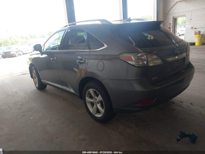 2012 Lexus Rx 350 VIN: 2T2BK1BA9CC135224 Lot: 45674040