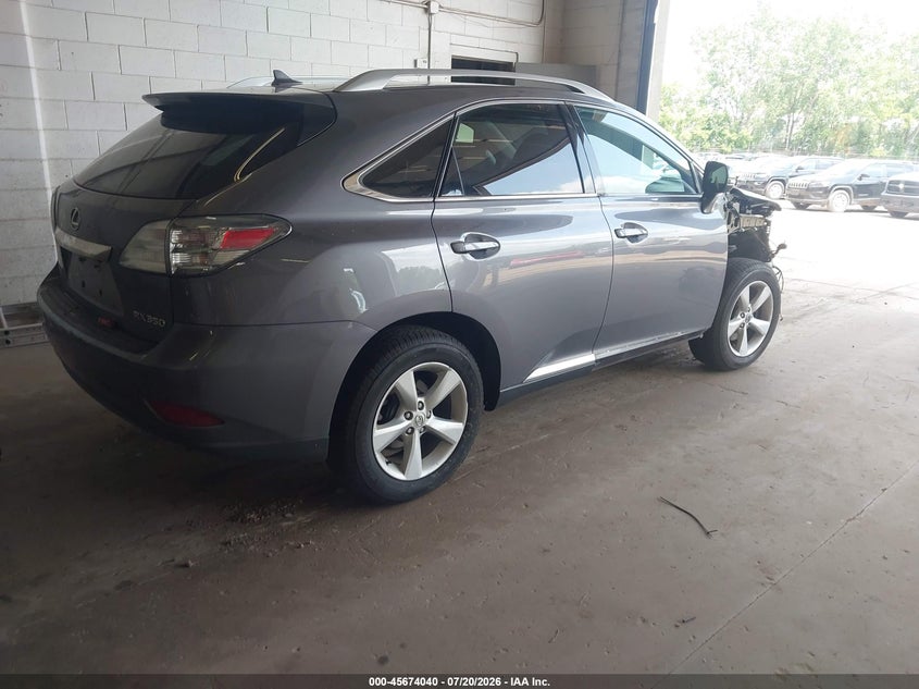 2012 Lexus Rx 350 VIN: 2T2BK1BA9CC135224 Lot: 45674040