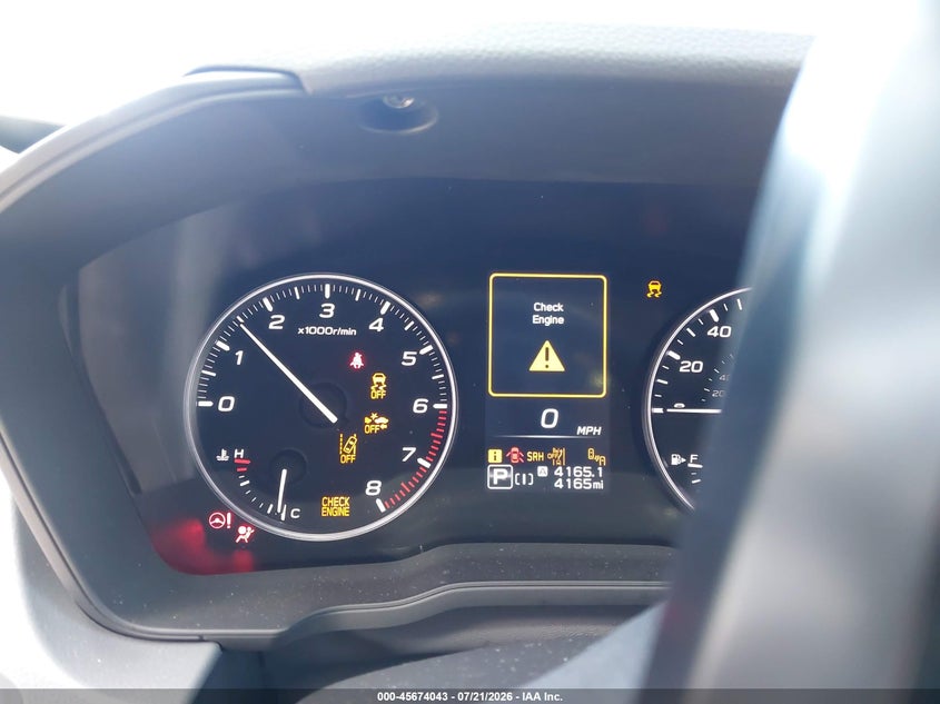 2025 SUBARU CROSSTREK auction photo 7