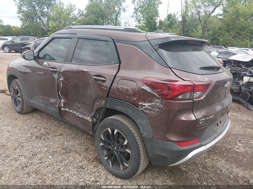 CHEVROLET TRAILBLAZER 2022 VIN KL79MRSL7NB123293