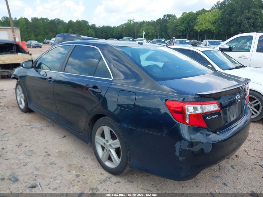 2012 TOYOTA CAMRY auction photo 3