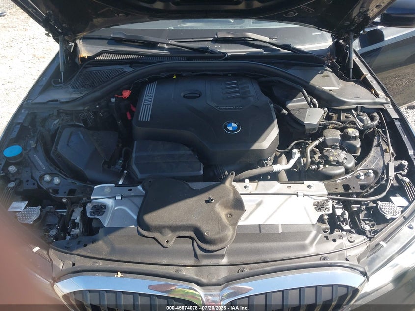 2021 BMW 330I VIN: 3MW5R1J00M8B47332 Lot: 45674078