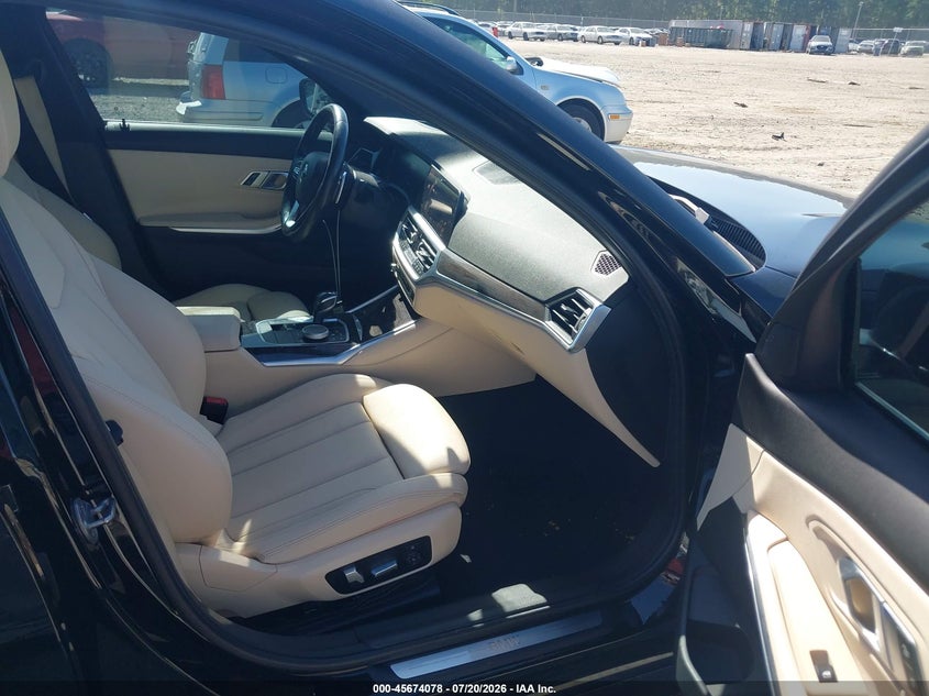 2021 BMW 330I VIN: 3MW5R1J00M8B47332 Lot: 45674078