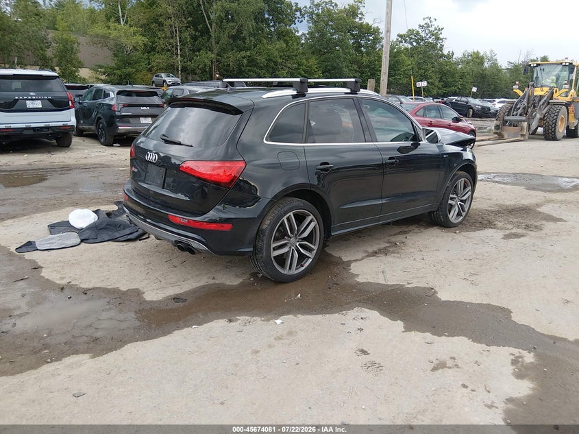 Vin: wa1cgafp9ea046571, lot: 46172681, audi sq5 3.0t premium plus 20144