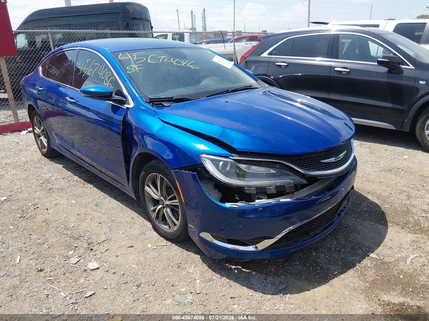 2015 CHRYSLER 200 auction photo 1