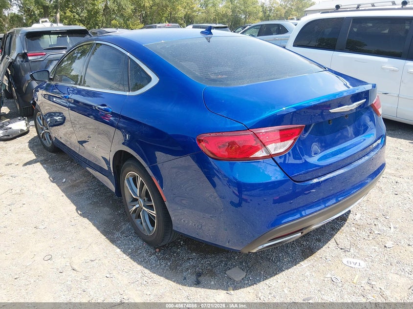 2015 CHRYSLER 200 auction photo 3