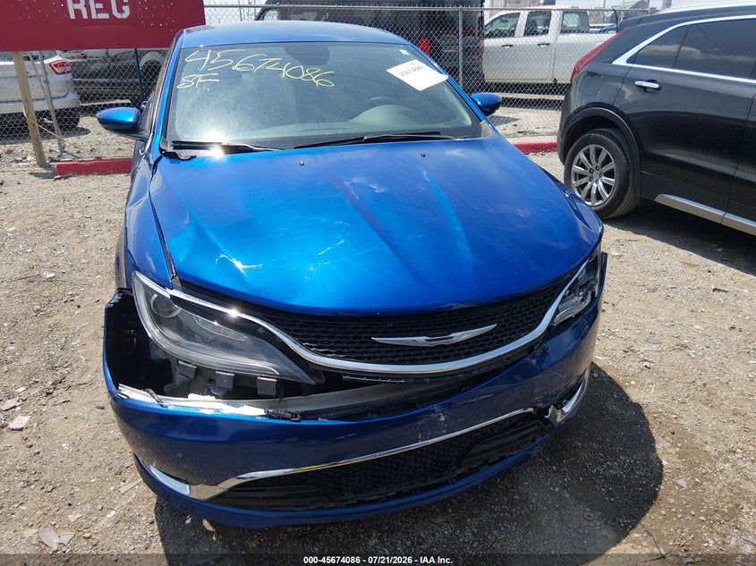 2015 CHRYSLER 200 auction photo 6