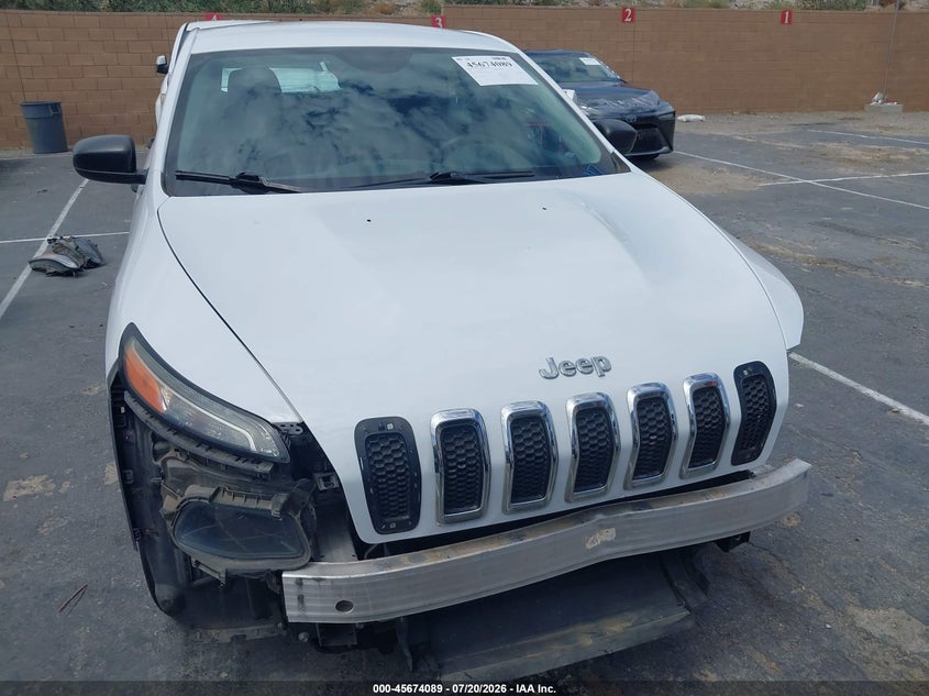 2014 Jeep Cherokee Sport VIN: 1C4PJLAB7EW246402 Lot: 45674089