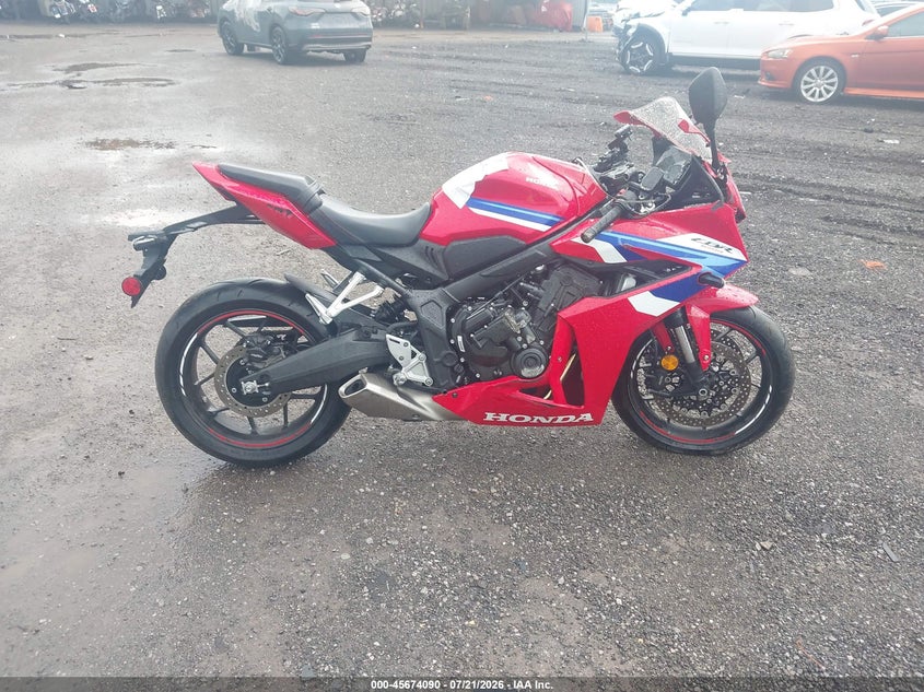 2026 Honda Cbr650 R VIN: MLHRH1556T5202503 Lot: 45674090