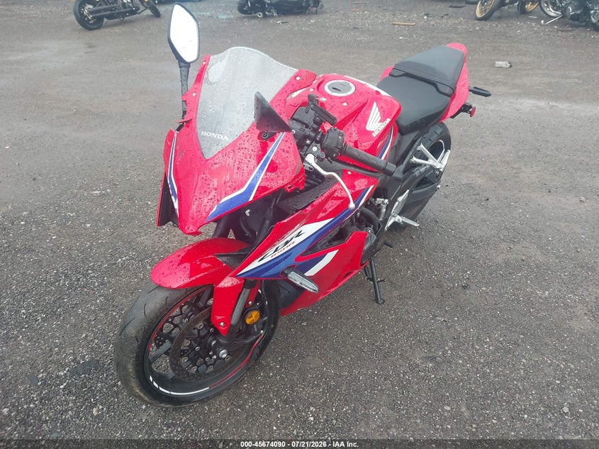2026 Honda Cbr650 R VIN: MLHRH1556T5202503 Lot: 45674090