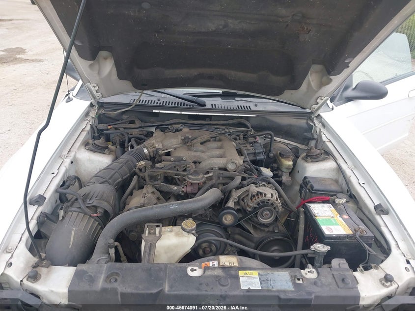 2001 Ford Mustang VIN: 1FAFP44401F138345 Lot: 45674091