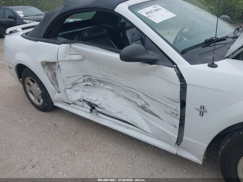 2001 Ford Mustang VIN: 1FAFP44401F138345 Lot: 45674091