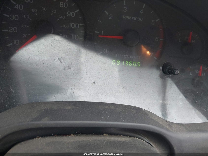 2001 Ford Mustang VIN: 1FAFP44401F138345 Lot: 45674091