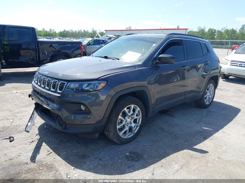 Vin: 3c4njdfn8rt164724, lot: 46172693, jeep compass latitude lux fwd 20242