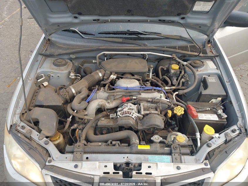 2006 Subaru Impreza 2.5I VIN: JF1GG67676H815934 Lot: 45674101