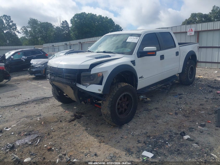 2013 Ford F-150, Front End, IAAI, VIN 1FTFW1R63DFD62445 — photo 2