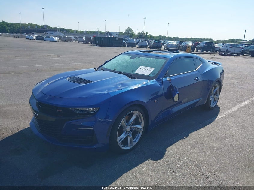 2019 Chevrolet Camaro 2Ss VIN: 1G1FH1R75K0117092 Lot: 45674134