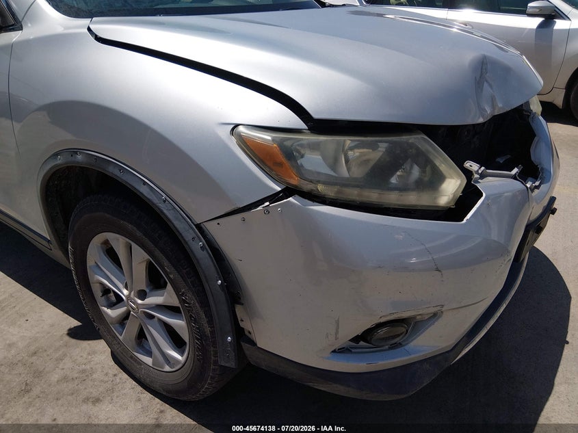 2016 Nissan Rogue S/Sl/Sv VIN: 5N1AT2MT0GC899975 Lot: 45674138