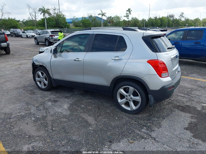 2015 Chevrolet Trax Ltz VIN: KL7CJNSB7FB093311 Lot: 45674140