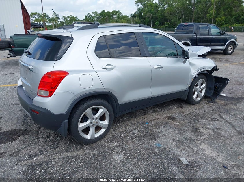 2015 Chevrolet Trax Ltz VIN: KL7CJNSB7FB093311 Lot: 45674140