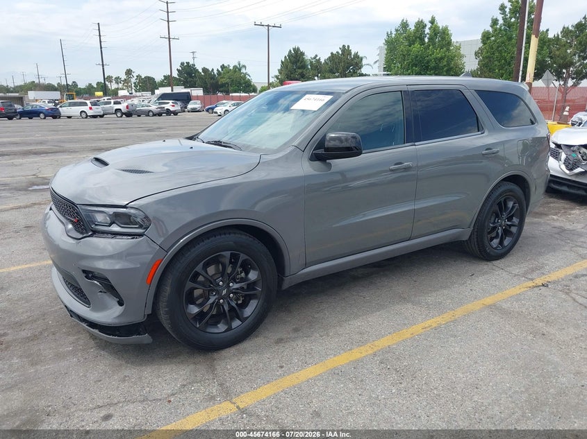 2021 Dodge Durango Sxt Plus Rwd VIN: 1C4RDHAG2MC641077 Lot: 45674166