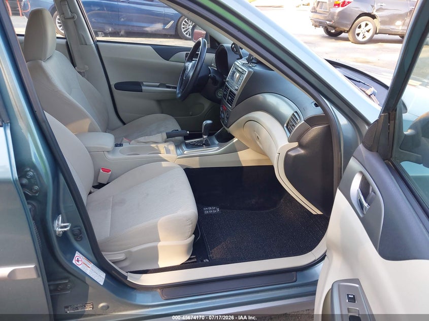 2010 SUBARU IMPREZA OUTBACK SPORT auction photo 5