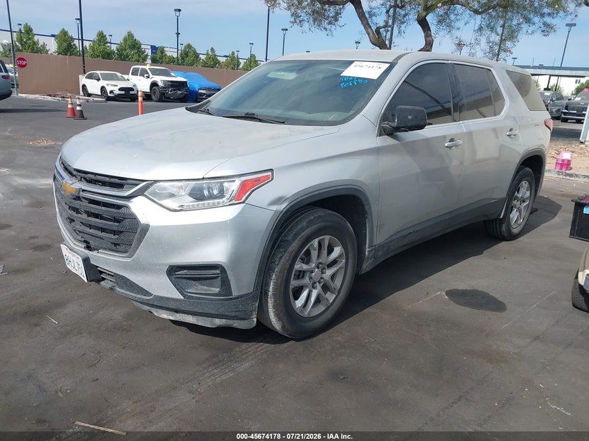 2019 Chevrolet Traverse Ls VIN: 1GNERFKW6KJ167015 Lot: 45674178
