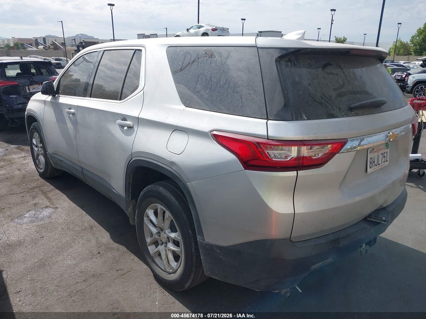 2019 Chevrolet Traverse Ls VIN: 1GNERFKW6KJ167015 Lot: 45674178