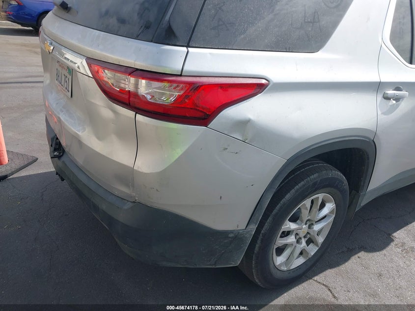 2019 Chevrolet Traverse Ls VIN: 1GNERFKW6KJ167015 Lot: 45674178
