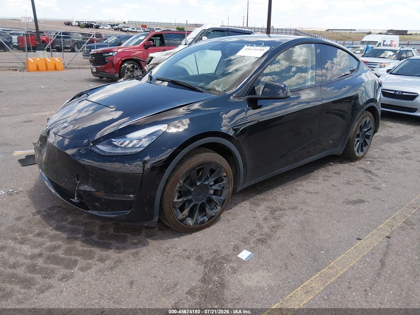 Vin: 5yjygdee8mf149063, lot: 46172780, tesla model y long range dual motor all-wheel drive 20212