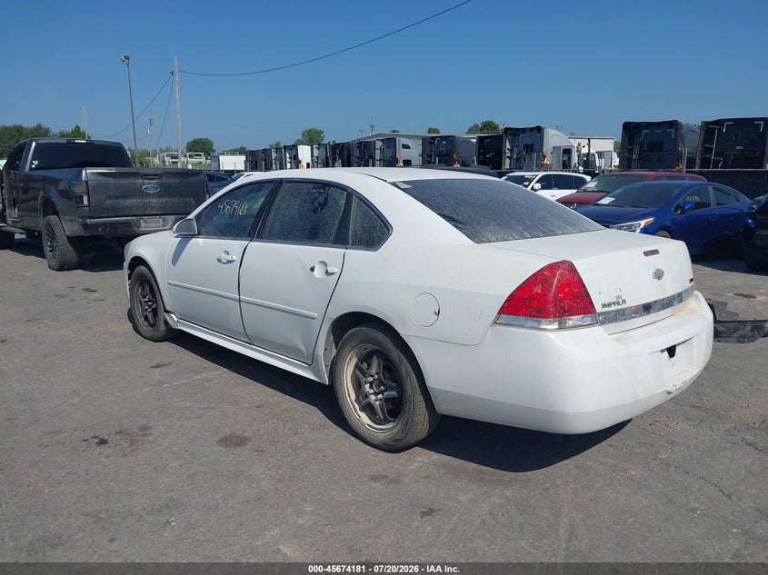 Vin: 2g1wf5ek0b1214339, lot: 46172781, chevrolet impala ls 20113