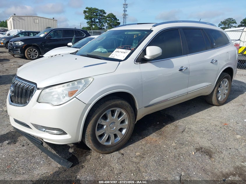 Vin: 5gakrbkd3gj219115, lot: 46172787, buick enclave leather 20162