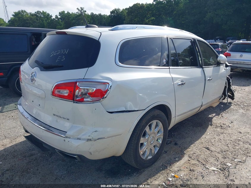 Vin: 5gakrbkd3gj219115, lot: 46172787, buick enclave leather 20164