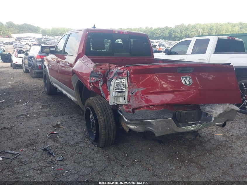 Vin: 1c6rr6nt2ds680195, lot: 46172788, ram 1500 laramie 20133