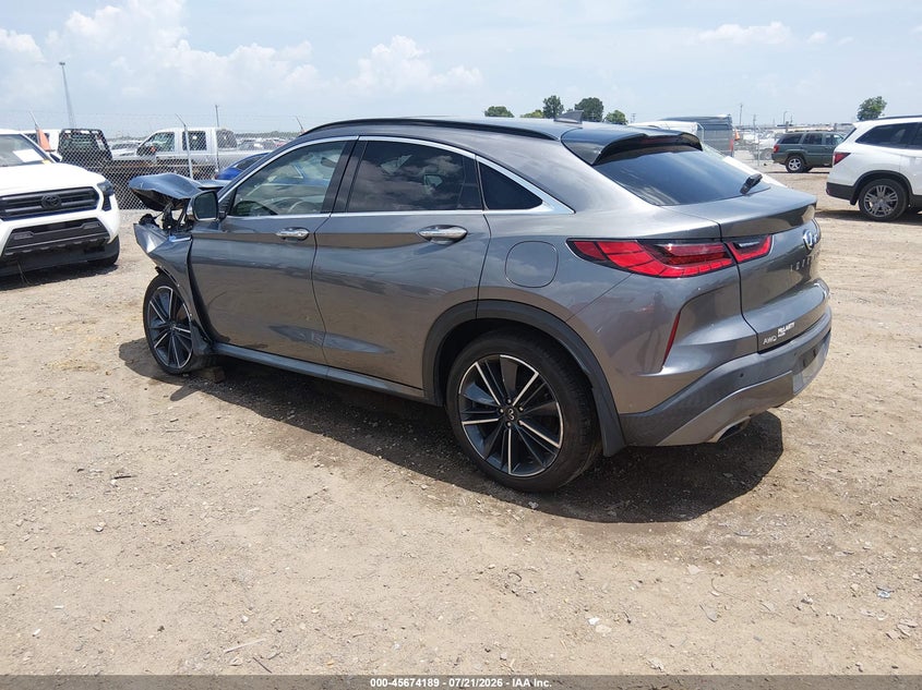 Vin: 3pcaj5j34nf114468, lot: 46172789, infiniti qx55 luxe awd 20223