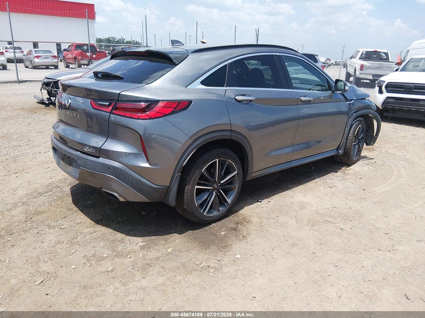 Vin: 3pcaj5j34nf114468, lot: 46172789, infiniti qx55 luxe awd 20224