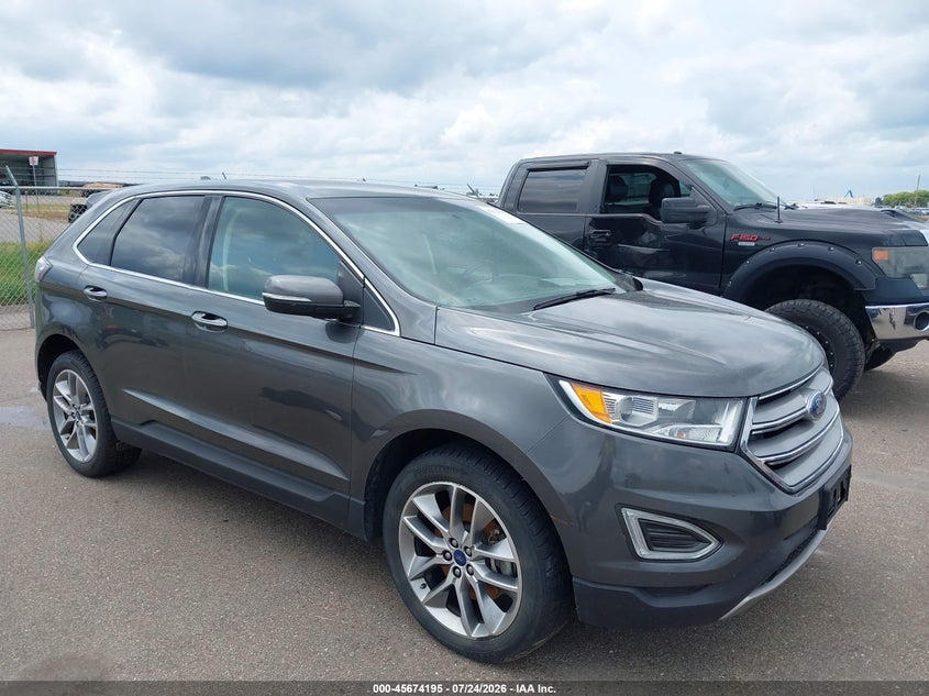 Vin: 2fmpk4k9xjbb23845, lot: 46172795, ford edge titanium 2018 img_1